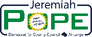 Jeremiah Pope For County Council Logo